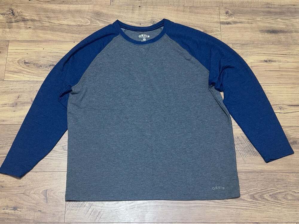 Orvis Classic Collection Men's Long Sleeve Raglan Baseball Shirt